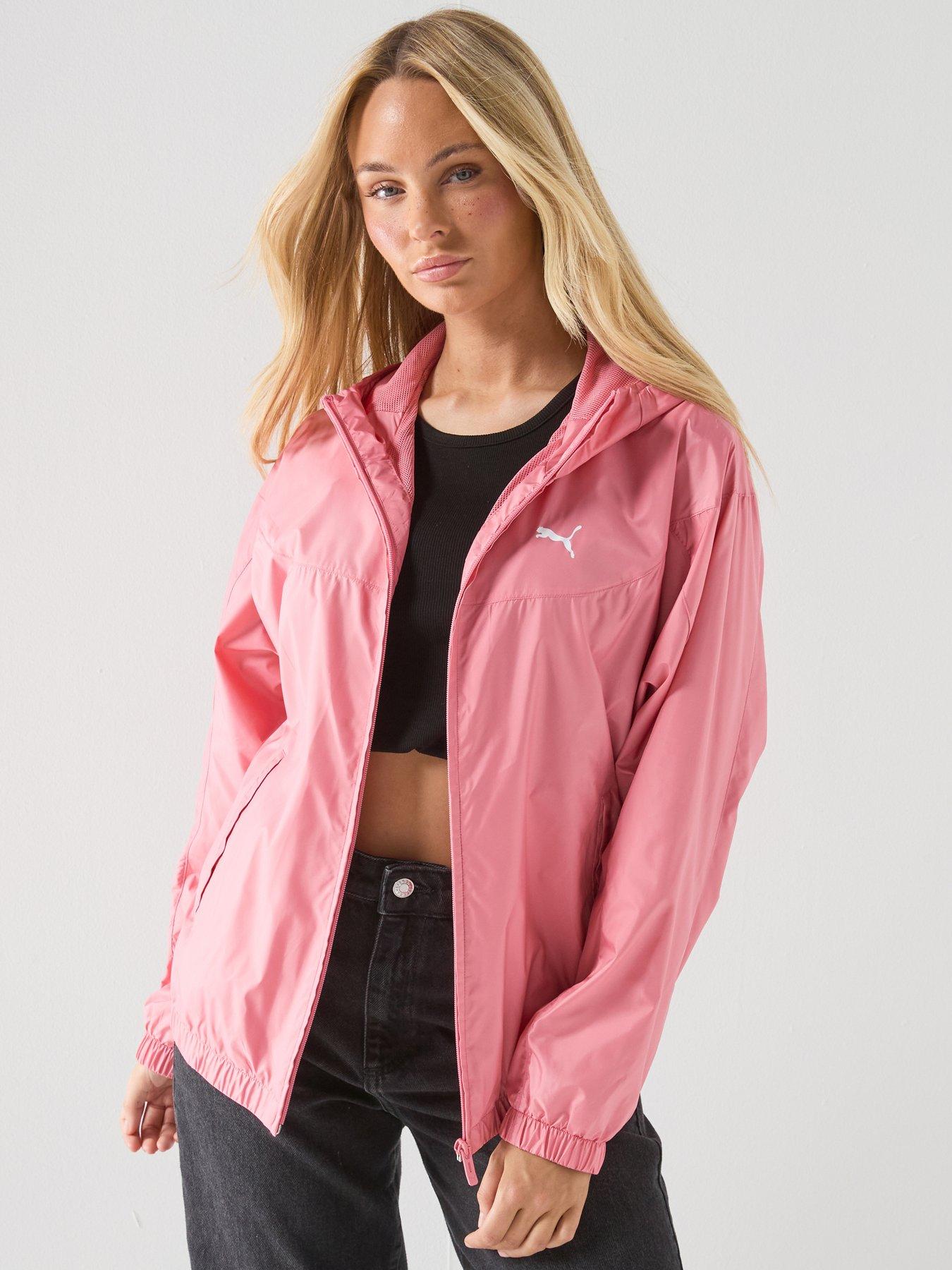 front image of puma-womens-essential-relaxed-windbreaker-pink