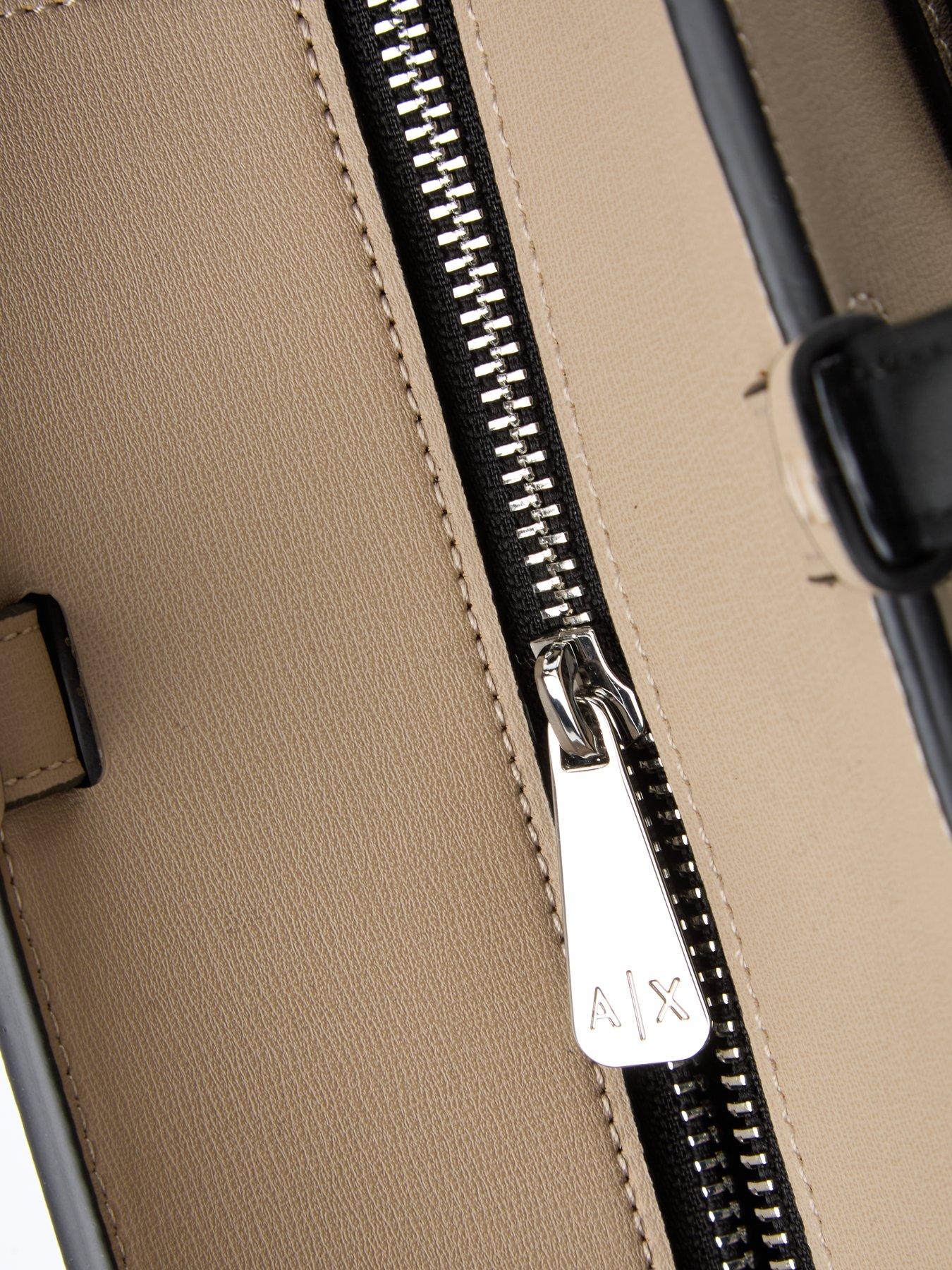  image of armani-exchange-susy-big-tote-bag-beige