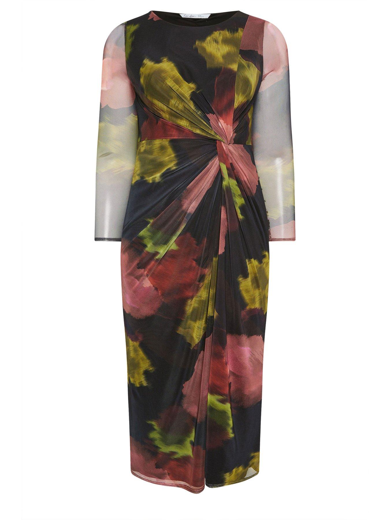  image of yours-curve-side-knot-dress