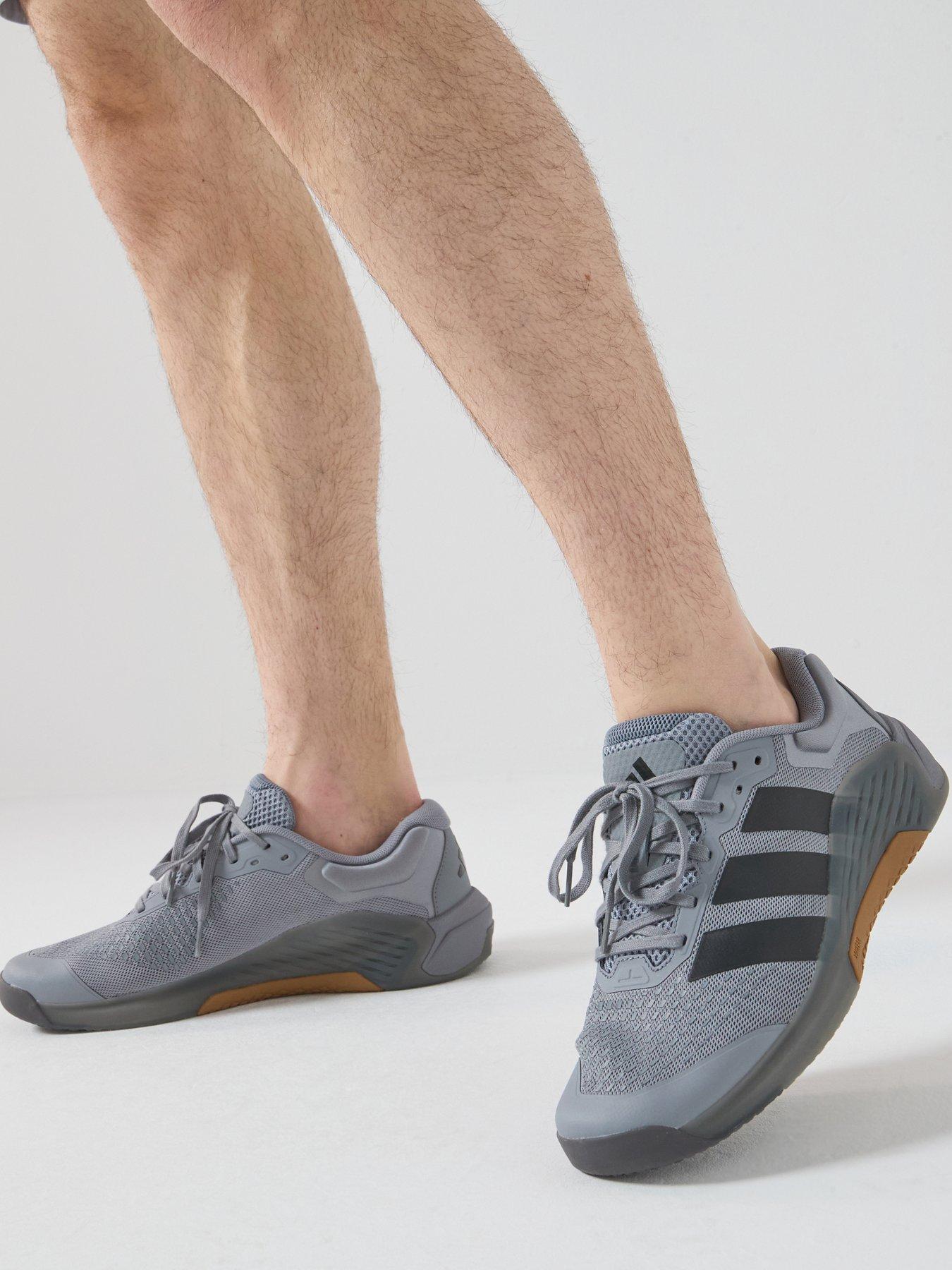Image 1 of 7 of adidas Mens Training Dropset 4 Power Trainer - Grey