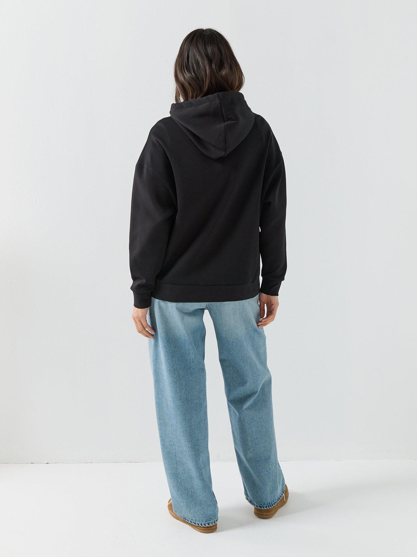stillFront image of armani-exchange-hoodie-black