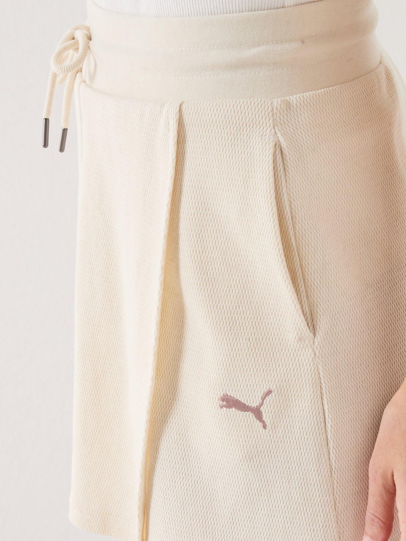 Image 4 of 5 of Puma Womens Class High-Waist Skort - White
