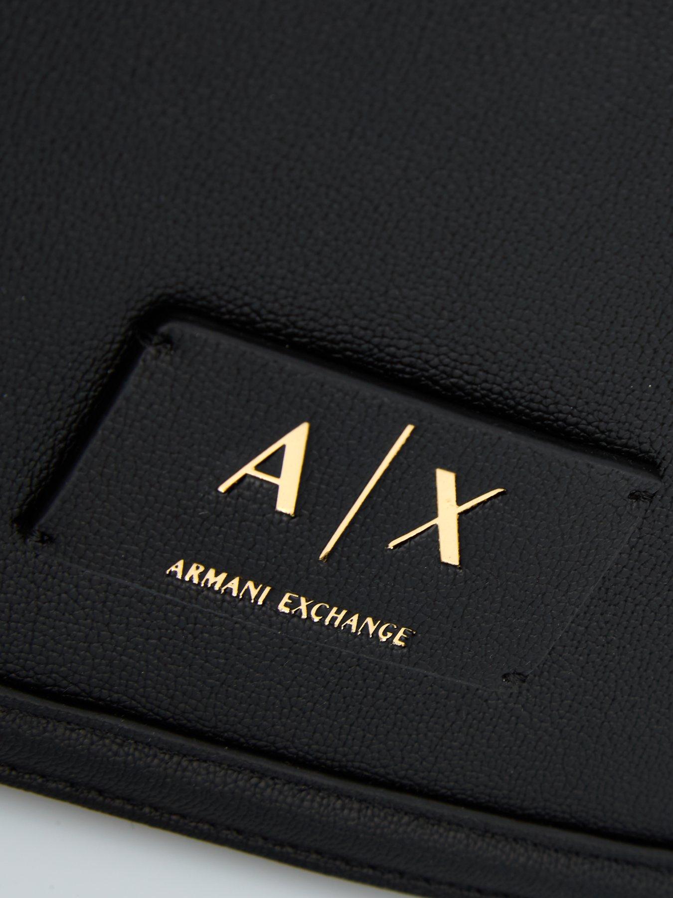  image of armani-exchange-tory-saddle-bag