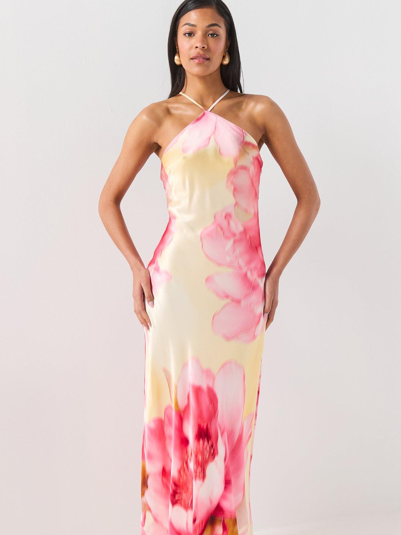 open lace back dress exclusive main image 1
