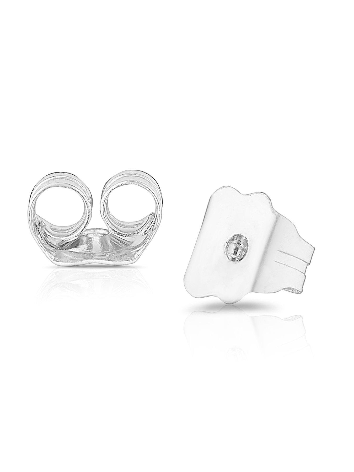 Image 2 of 3 of Ernest Jones 050Ct Diamond Cluster Pear Shaped Earrings - Platinum