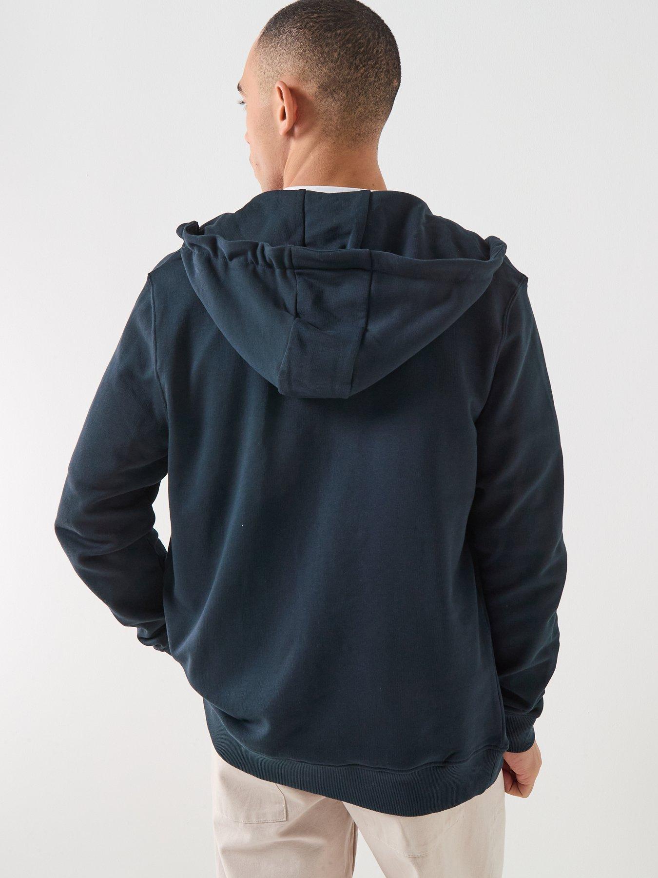 Image 2 of 5 of Lyle & Scott Zip Through Hoodie - Navy