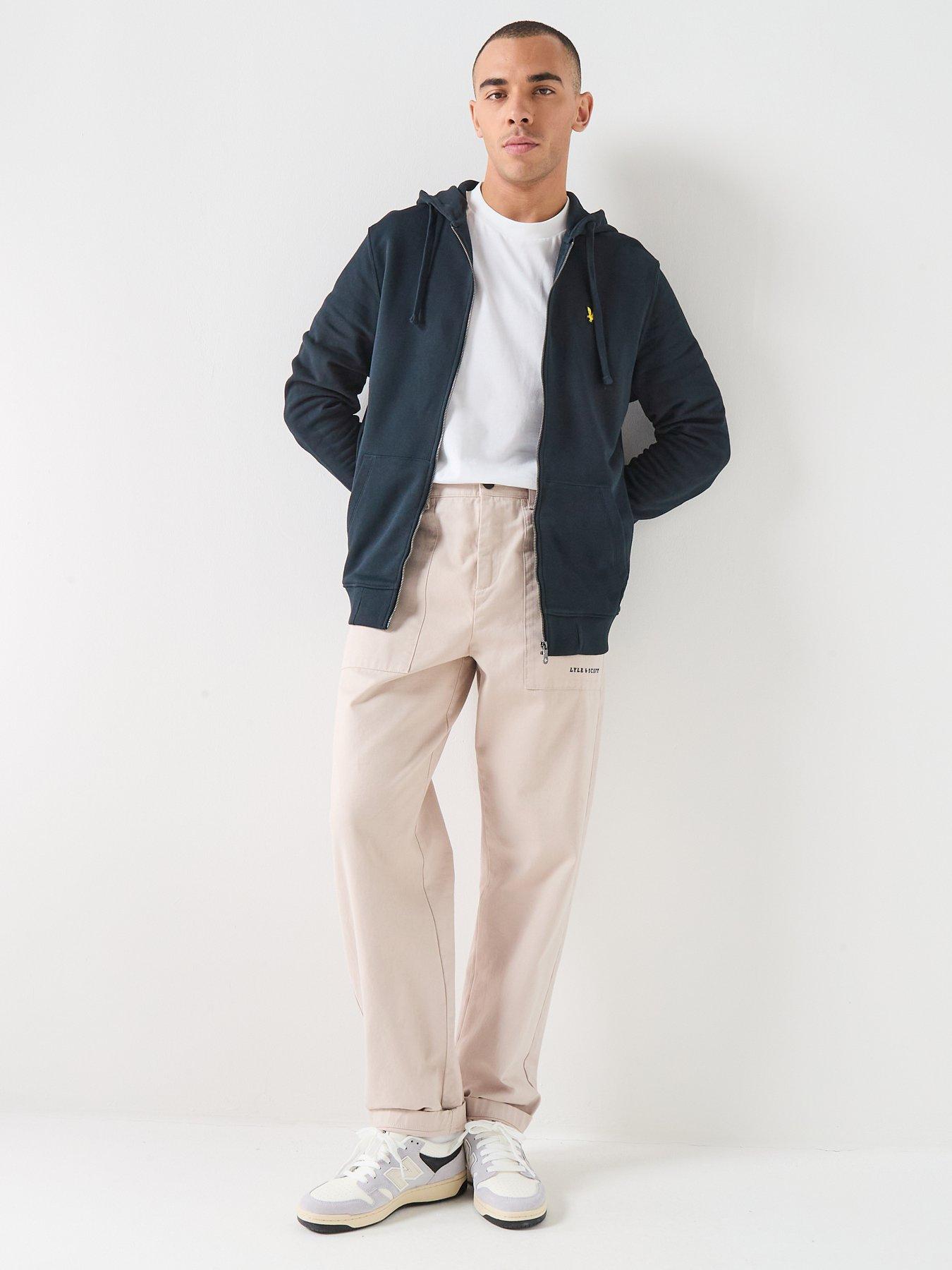 Image 5 of 5 of Lyle & Scott Zip Through Hoodie - Navy
