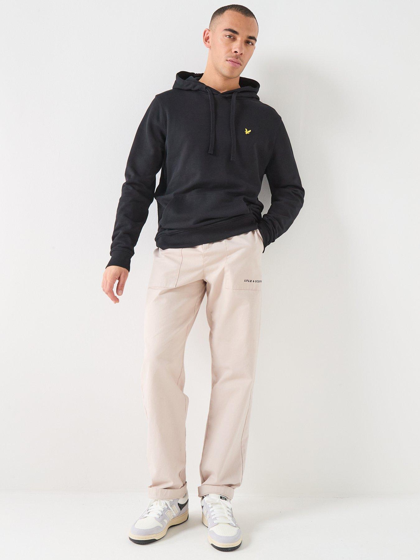 Image 5 of 5 of Lyle & Scott Essentials Pullover Hoodie - Black