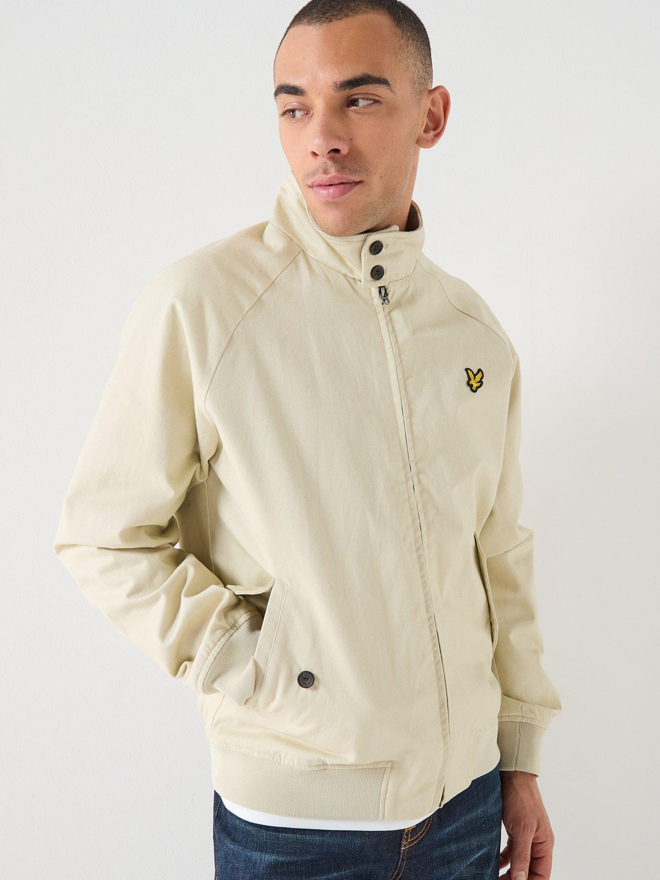 Image 1 of 5 of Lyle & Scott Cotton Harrington Jacket - Beige