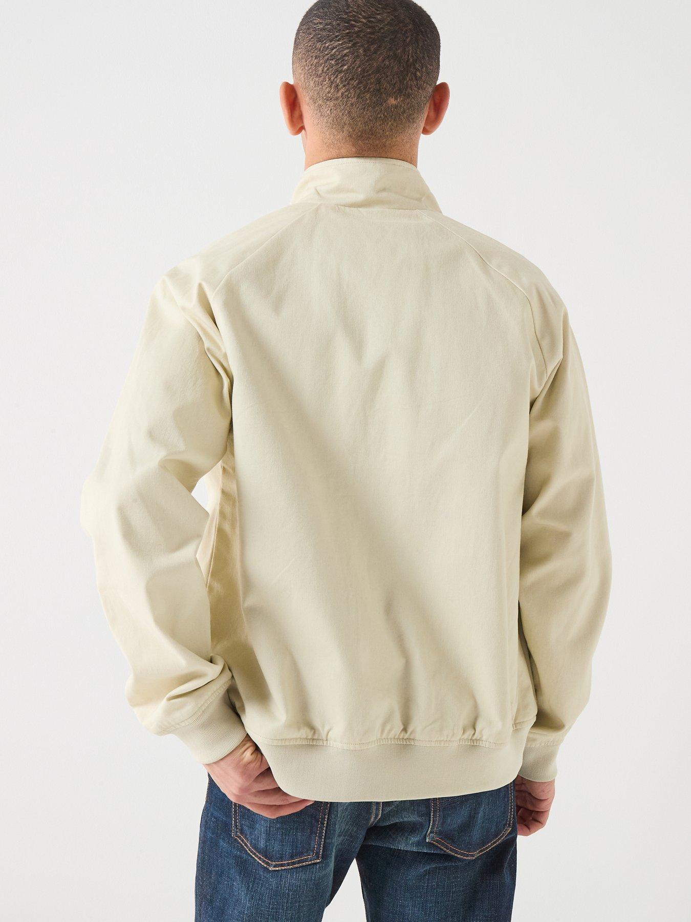 Image 2 of 5 of Lyle & Scott Cotton Harrington Jacket - Beige