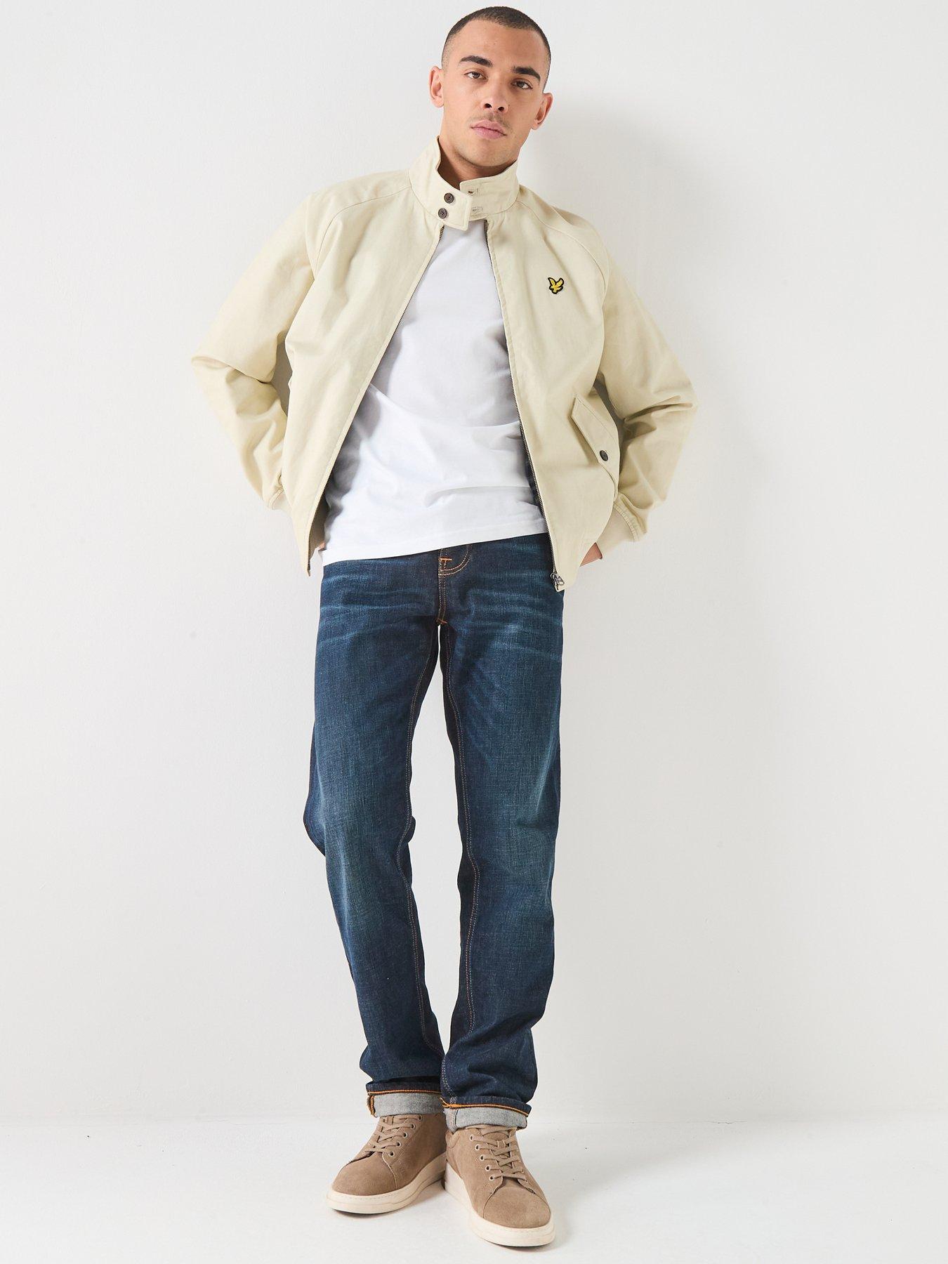 Image 3 of 5 of Lyle & Scott Cotton Harrington Jacket - Beige