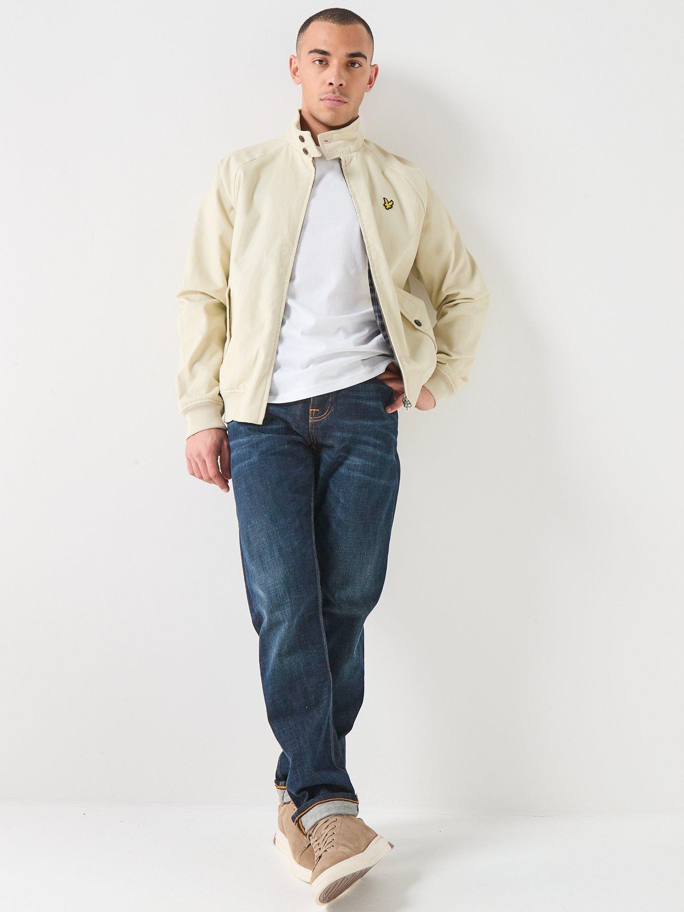Image 5 of 5 of Lyle & Scott Cotton Harrington Jacket - Beige