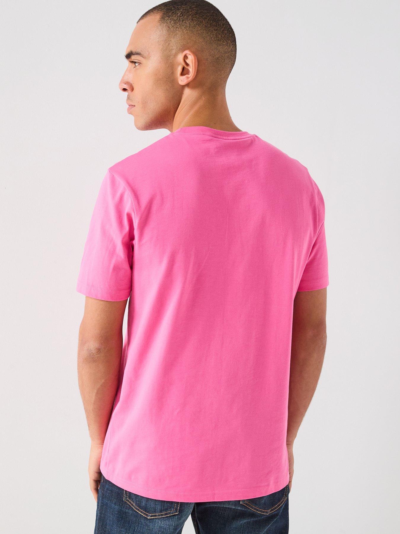 Image 2 of 5 of Lyle & Scott Essentials Plain T-Shirt - Pink