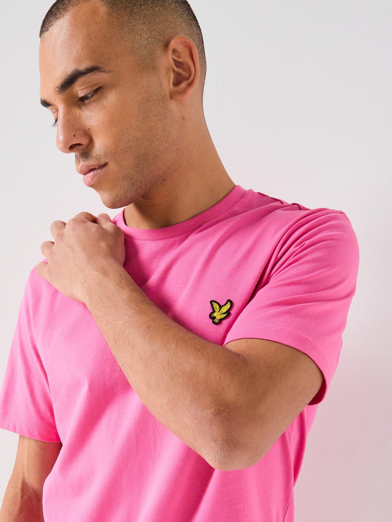 Image 5 of 5 of Lyle & Scott Essentials Plain T-Shirt - Pink