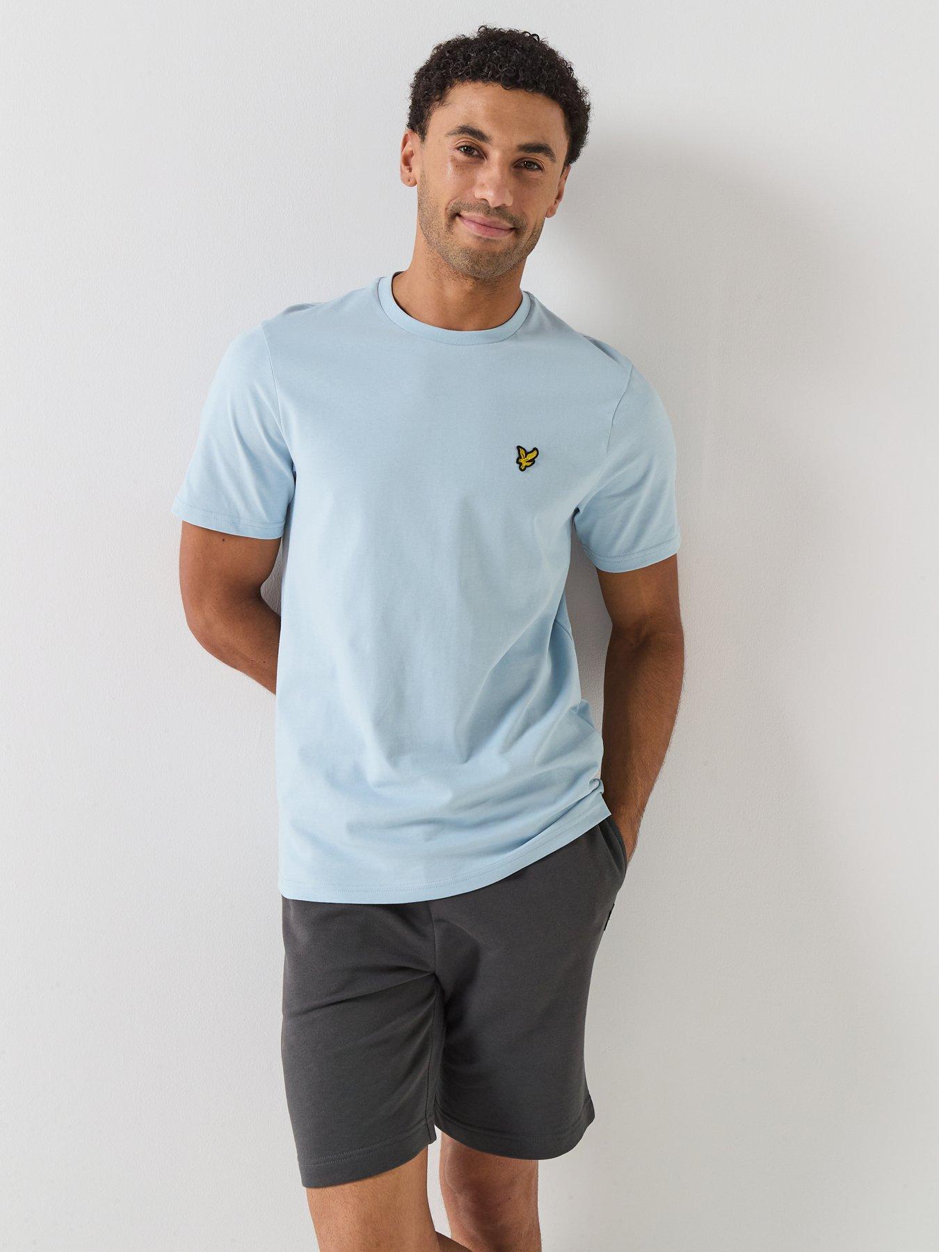  image of lyle-scott-plain-sweat-shorts-grey