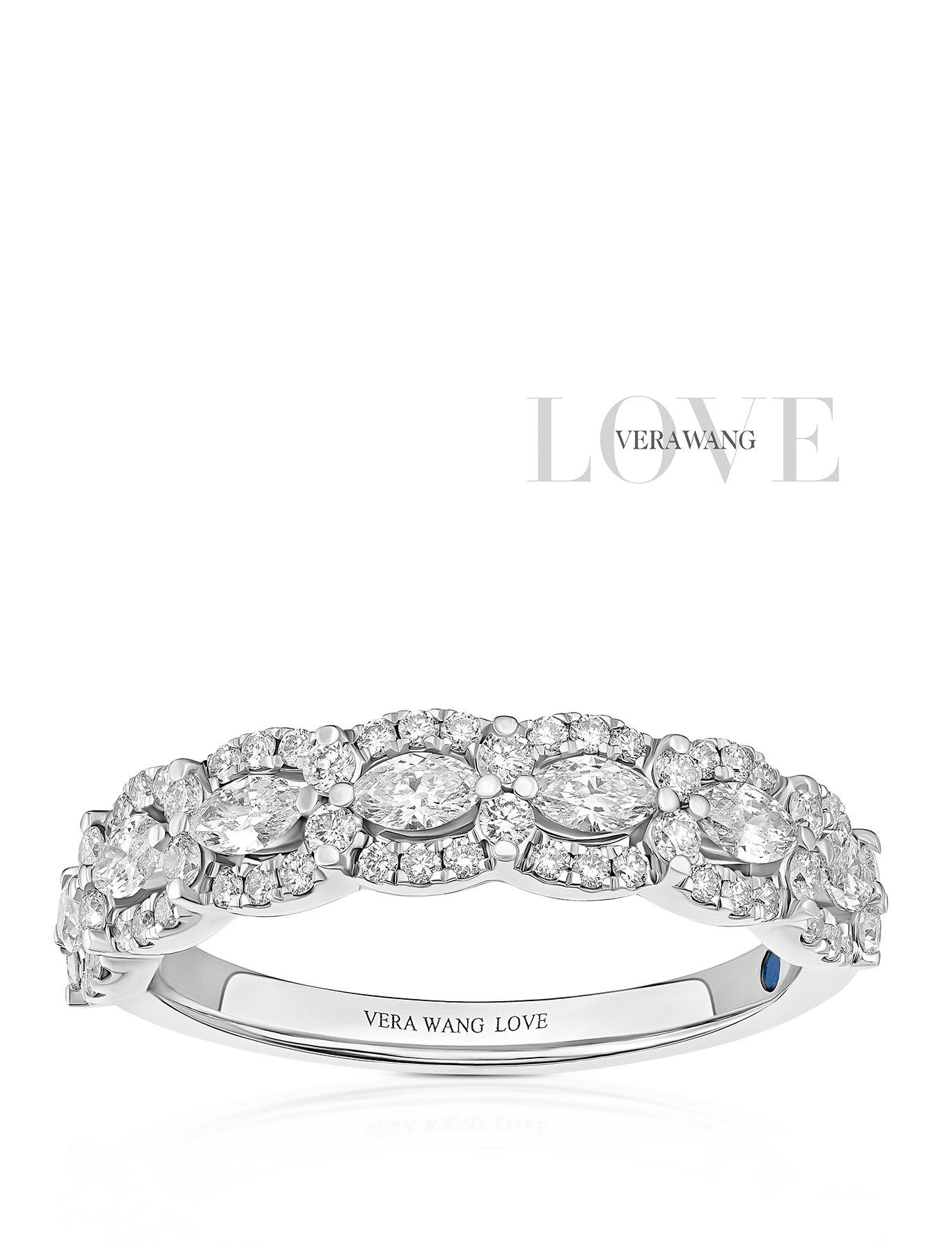 front image of ernest-jones-vera-wang-marquise-amp-round-eternity-075ct-diamond-ring-platinum