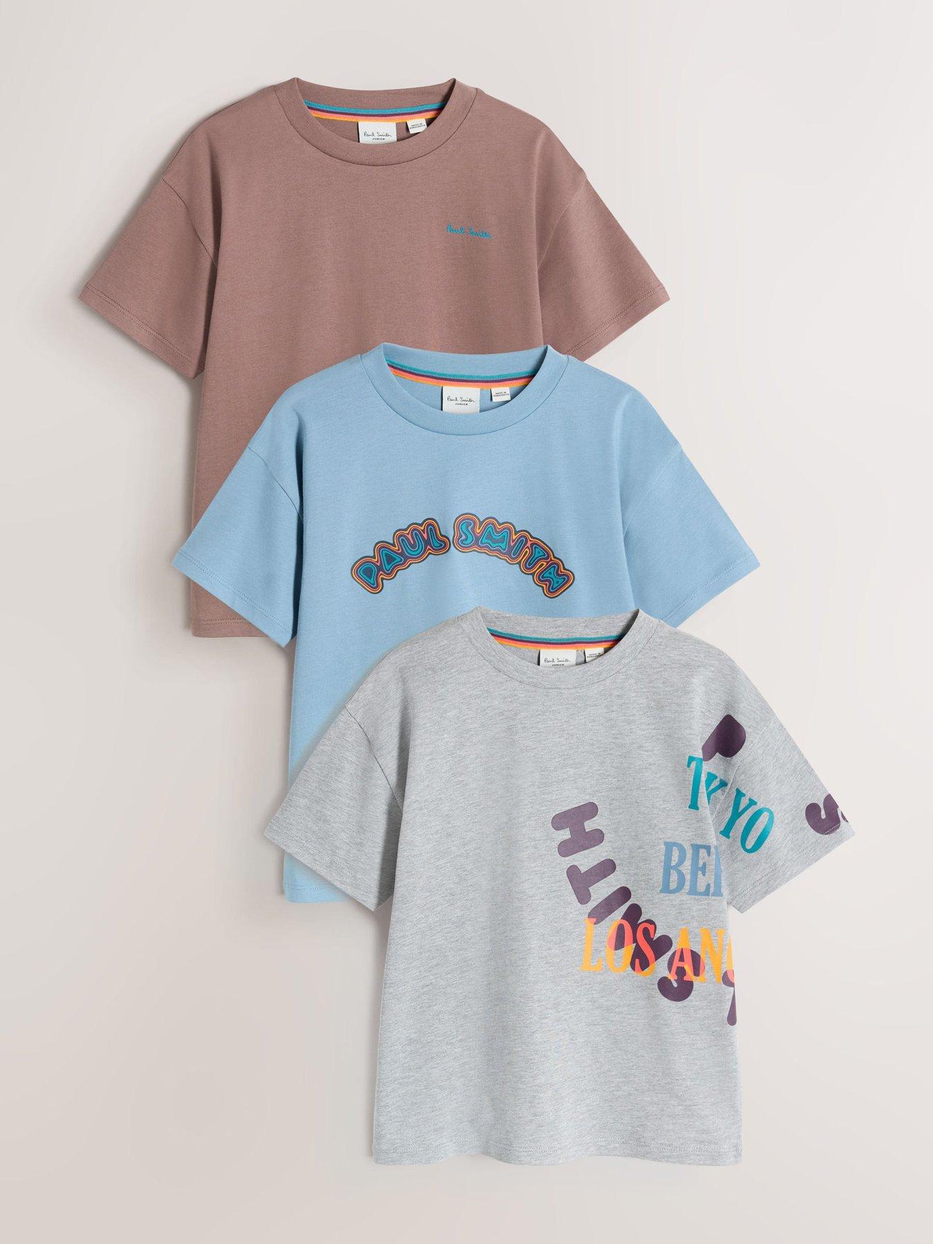 paul-smith-junior-boys-3-pack-graphic-t-shirts-neutral
