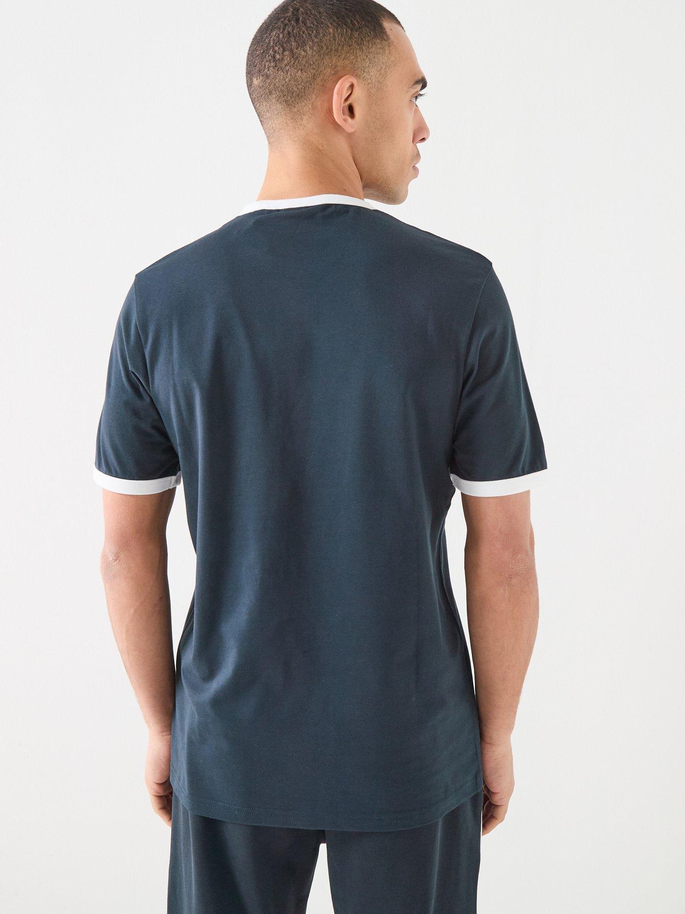 Image 2 of 6 of Lyle & Scott Ringer T-Shirt - Navy