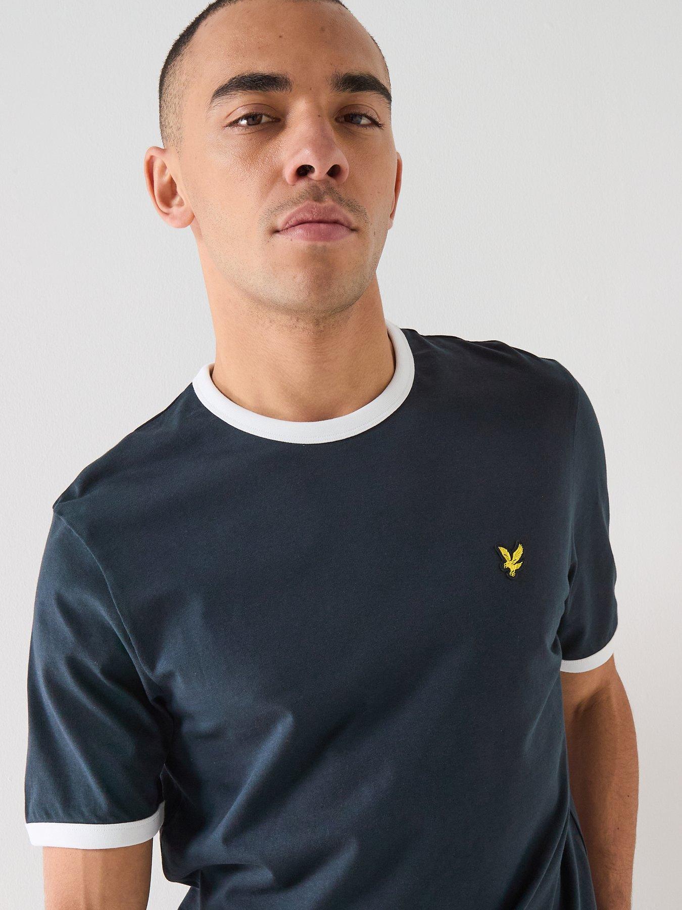 Image 5 of 6 of Lyle & Scott Ringer T-Shirt - Navy