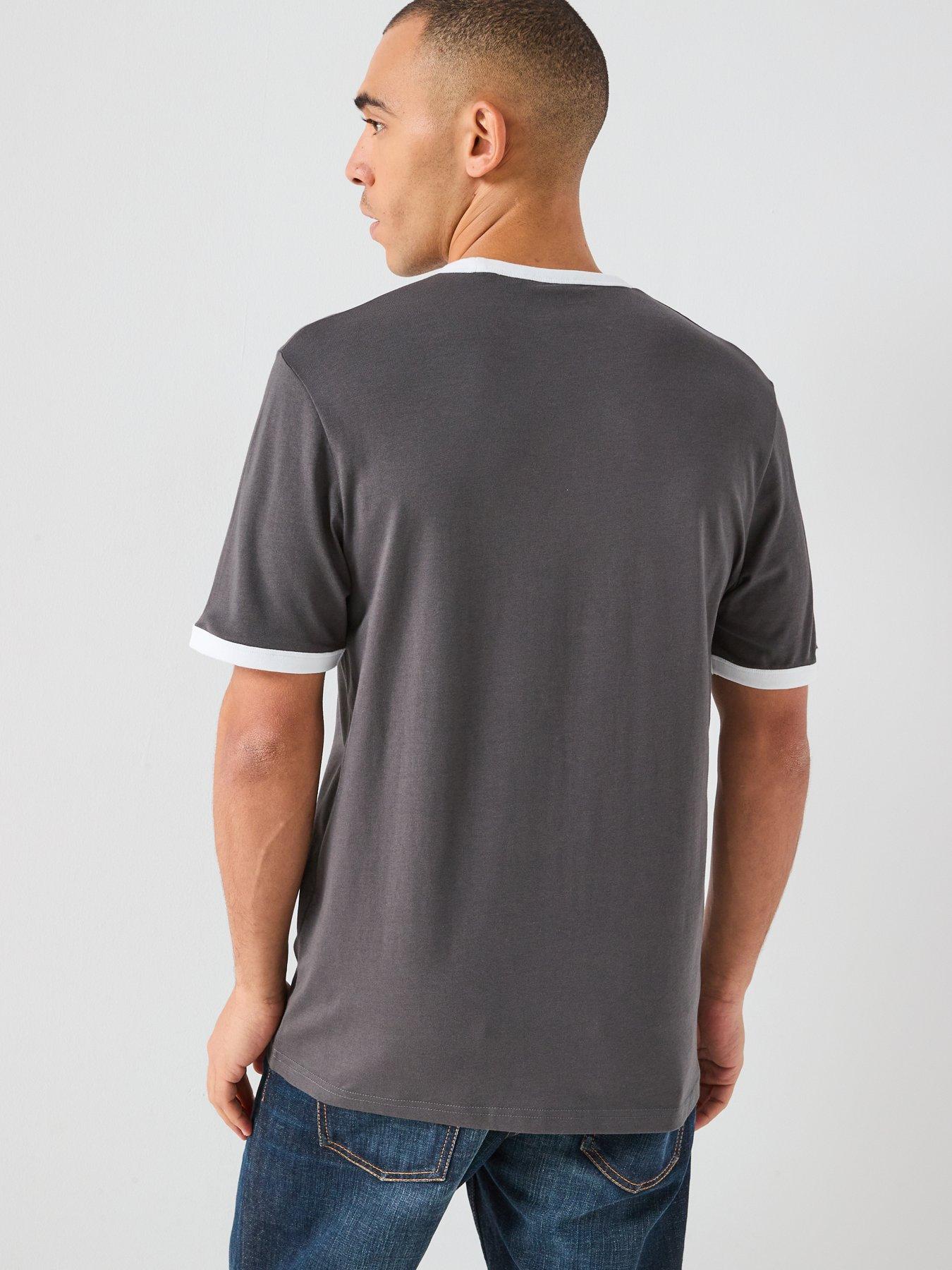 Image 2 of 5 of Lyle & Scott Ringer T-Shirt - Grey