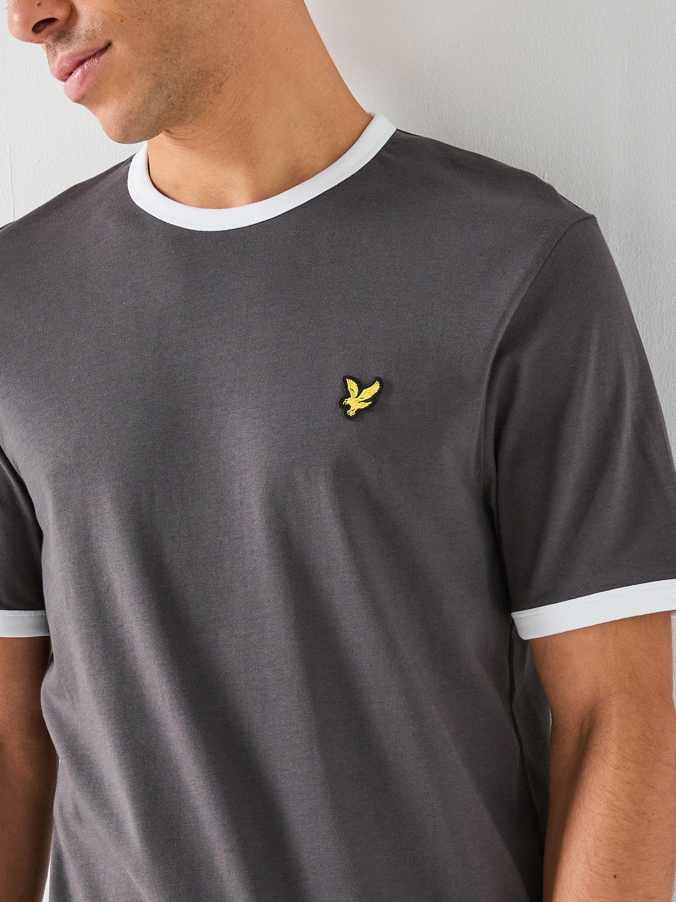 Image 5 of 5 of Lyle & Scott Ringer T-Shirt - Grey