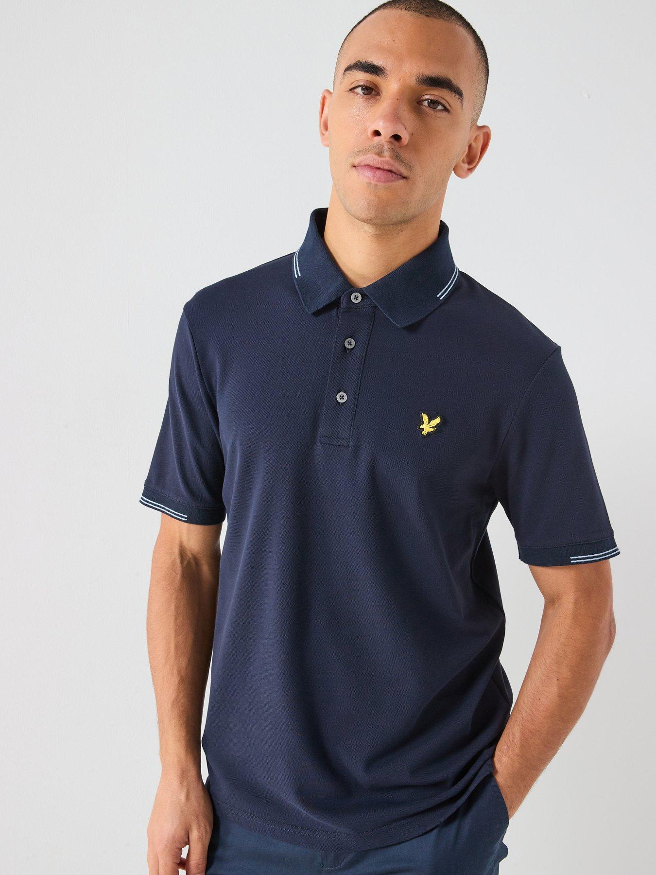 Lyle & Scott Fine Tipped Polo Shirt - Navy