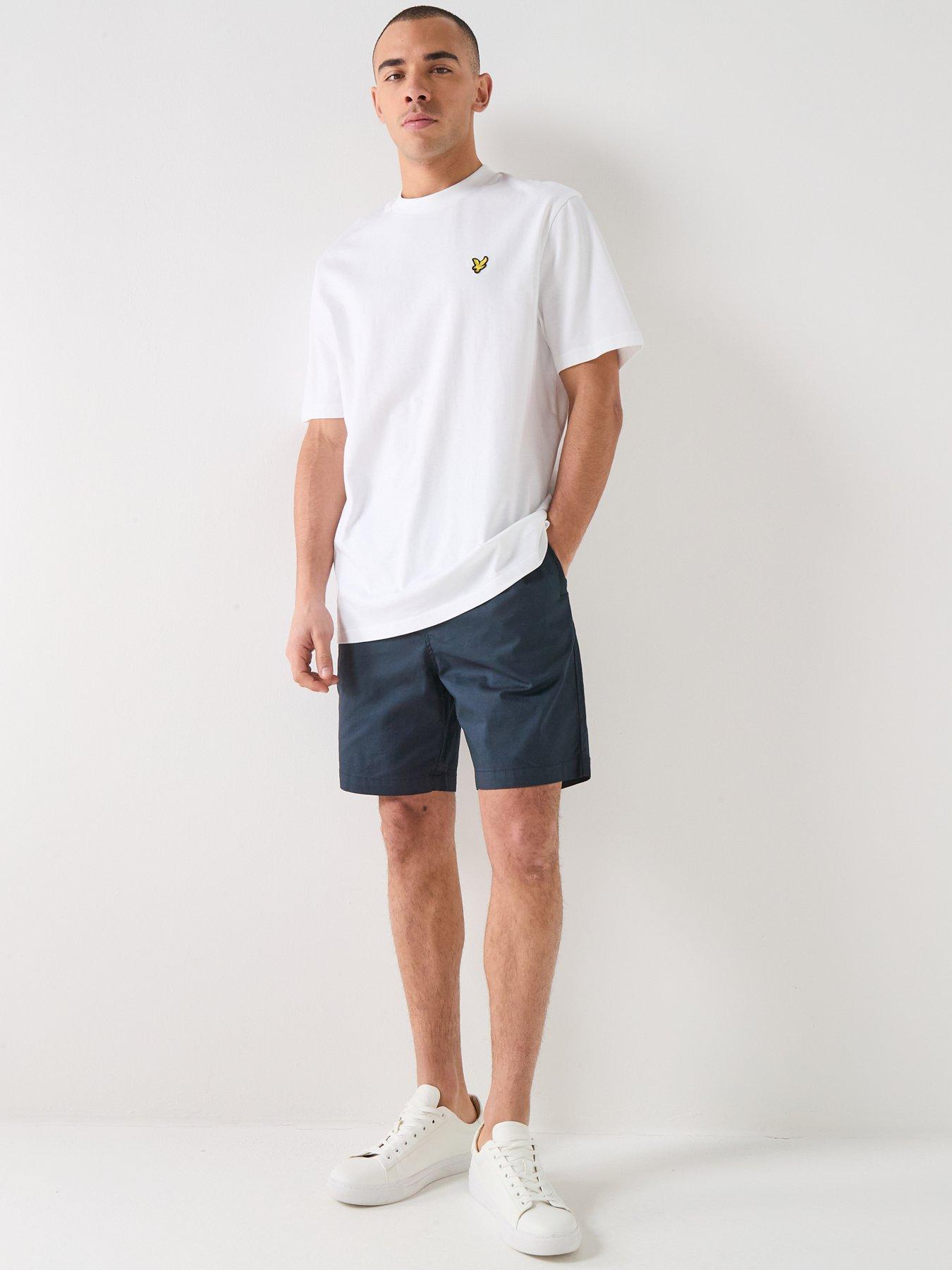  image of lyle-scott-oversized-t-shirt-white
