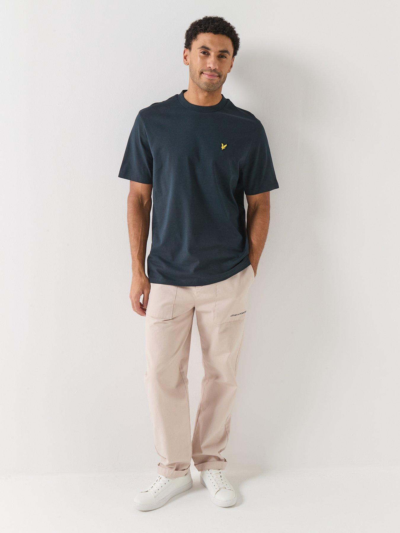 Image 3 of 5 of Lyle & Scott Oversized T-Shirt - Navy