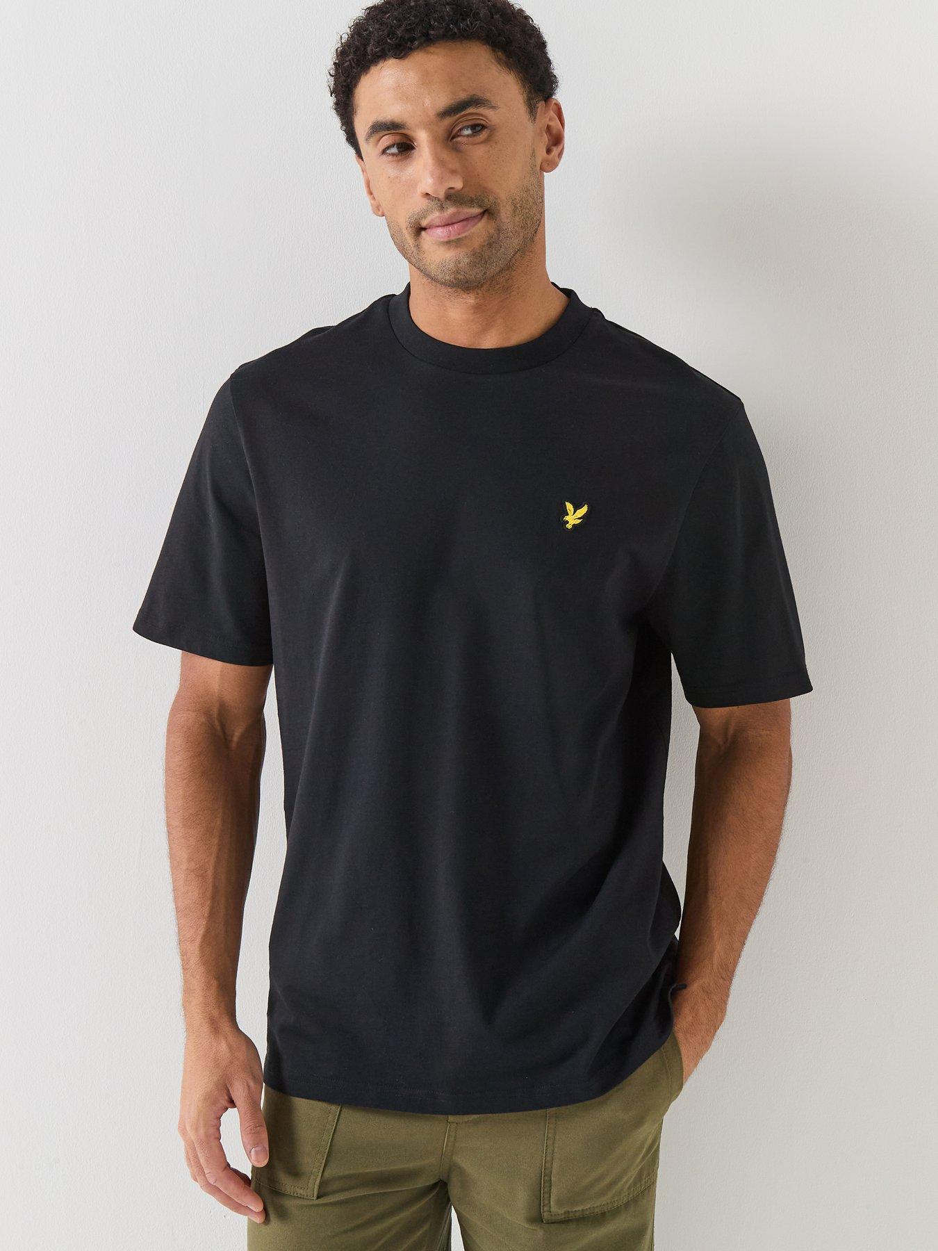 Image 1 of 4 of Lyle & Scott Oversized T-Shirt - Black
