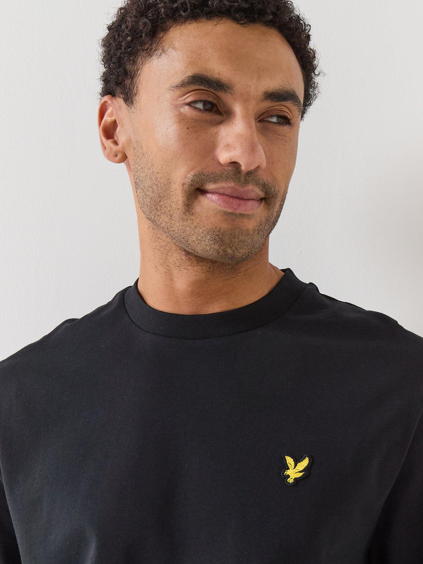 Image 4 of 4 of Lyle & Scott Oversized T-Shirt - Black