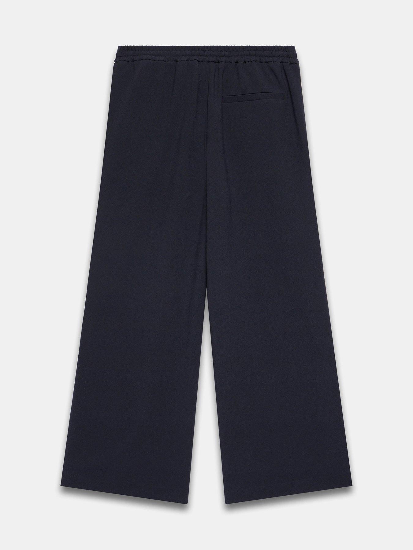 Image 6 of 6 of Mint Velvet Side Stripe Trouser - Navy Blue