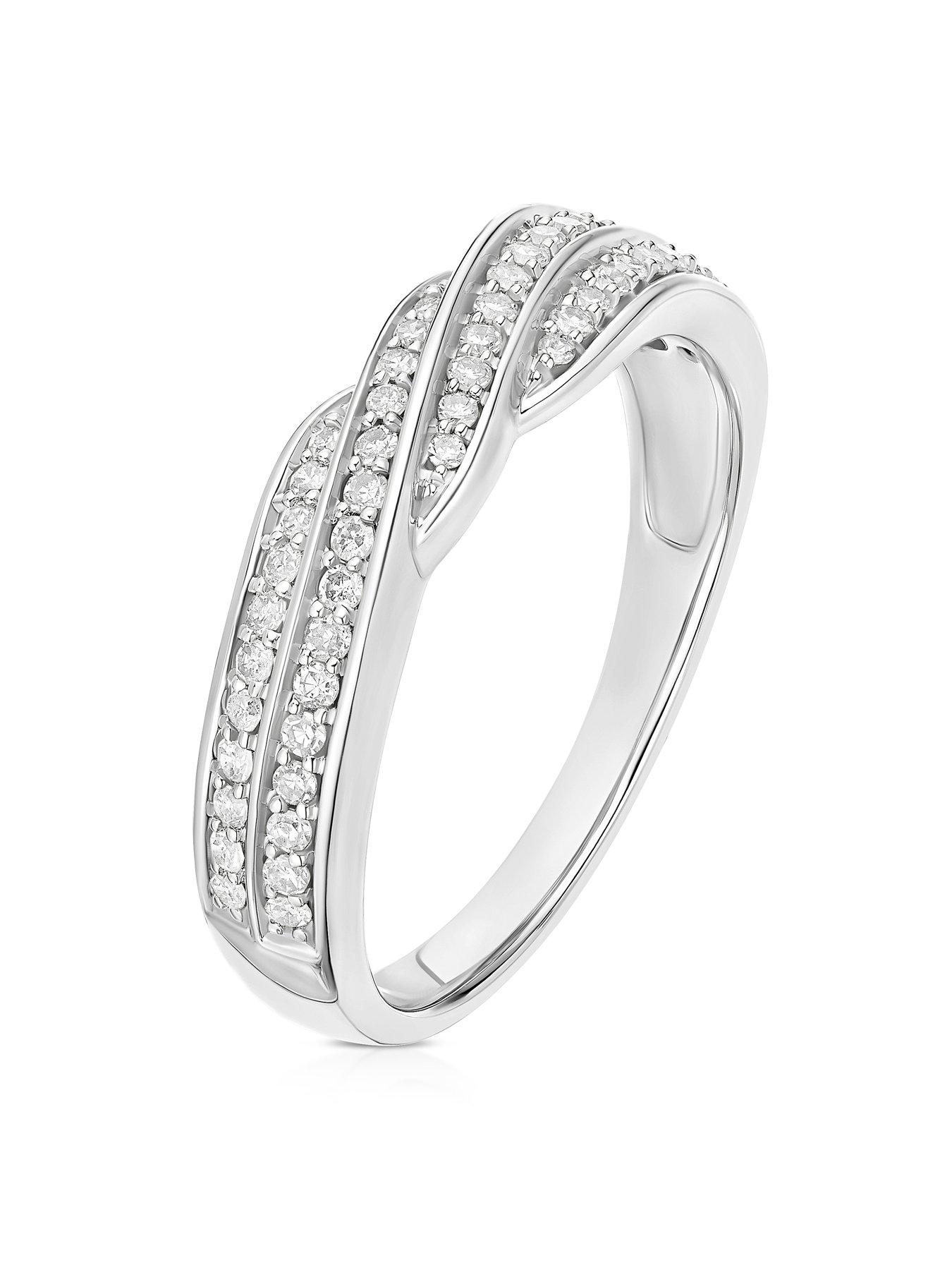 stillFront image of h-samuel-14ct-eternity-twist-025ct-diamond-ring-white-gold