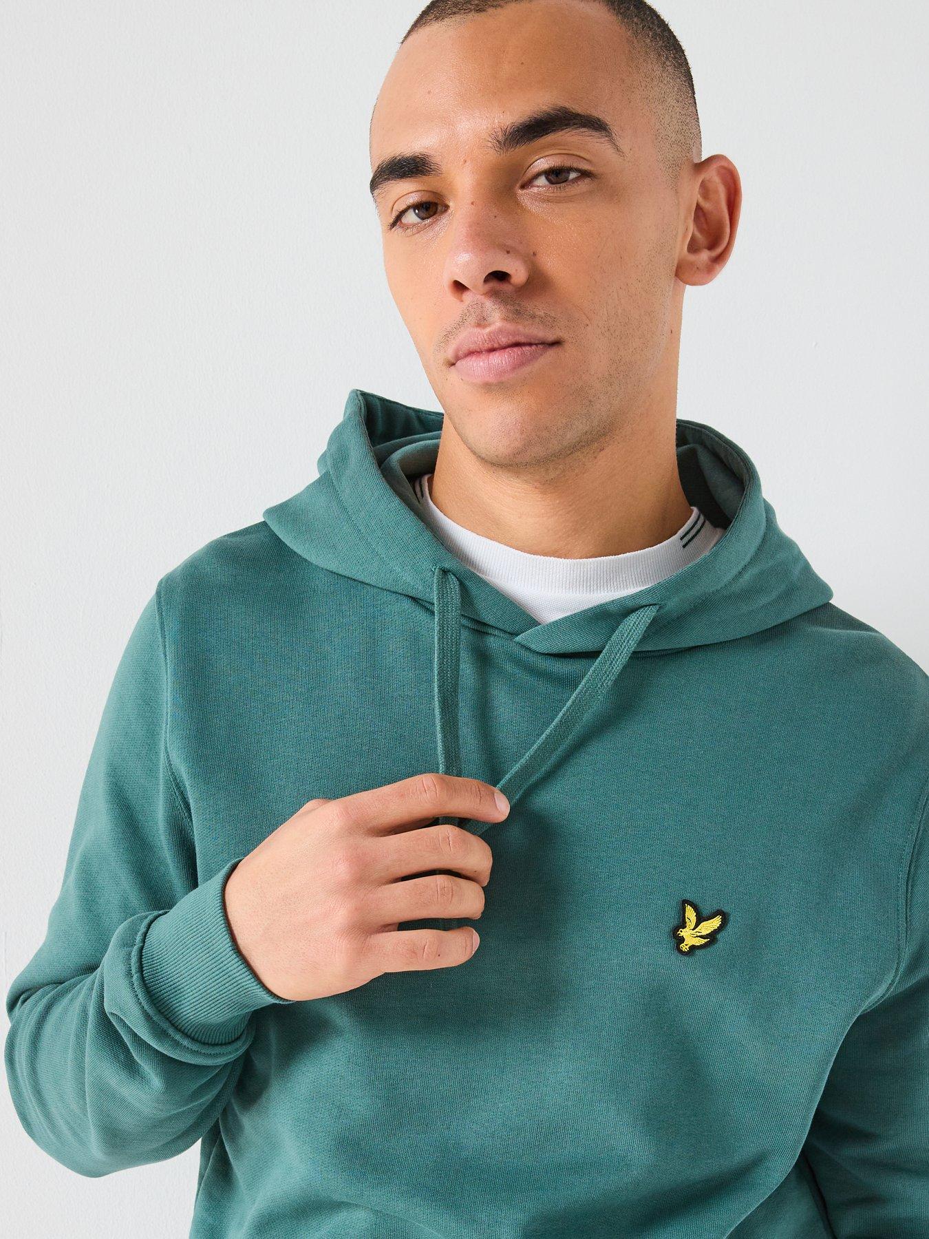  image of lyle-scott-pullover-hoodie-green