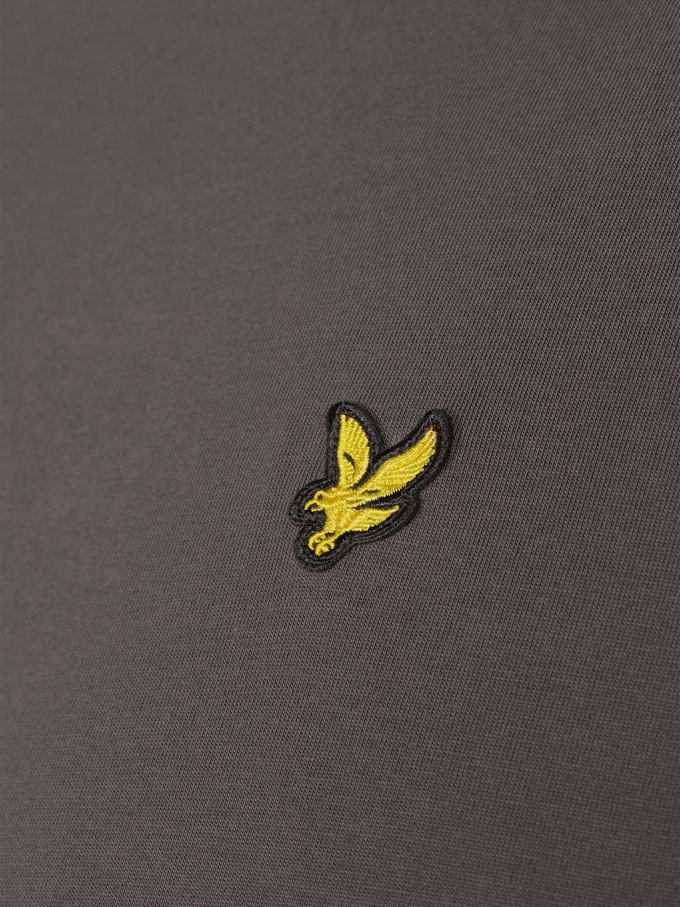 Image 4 of 5 of Lyle & Scott Big Tall Plain T-Shirt - Grey