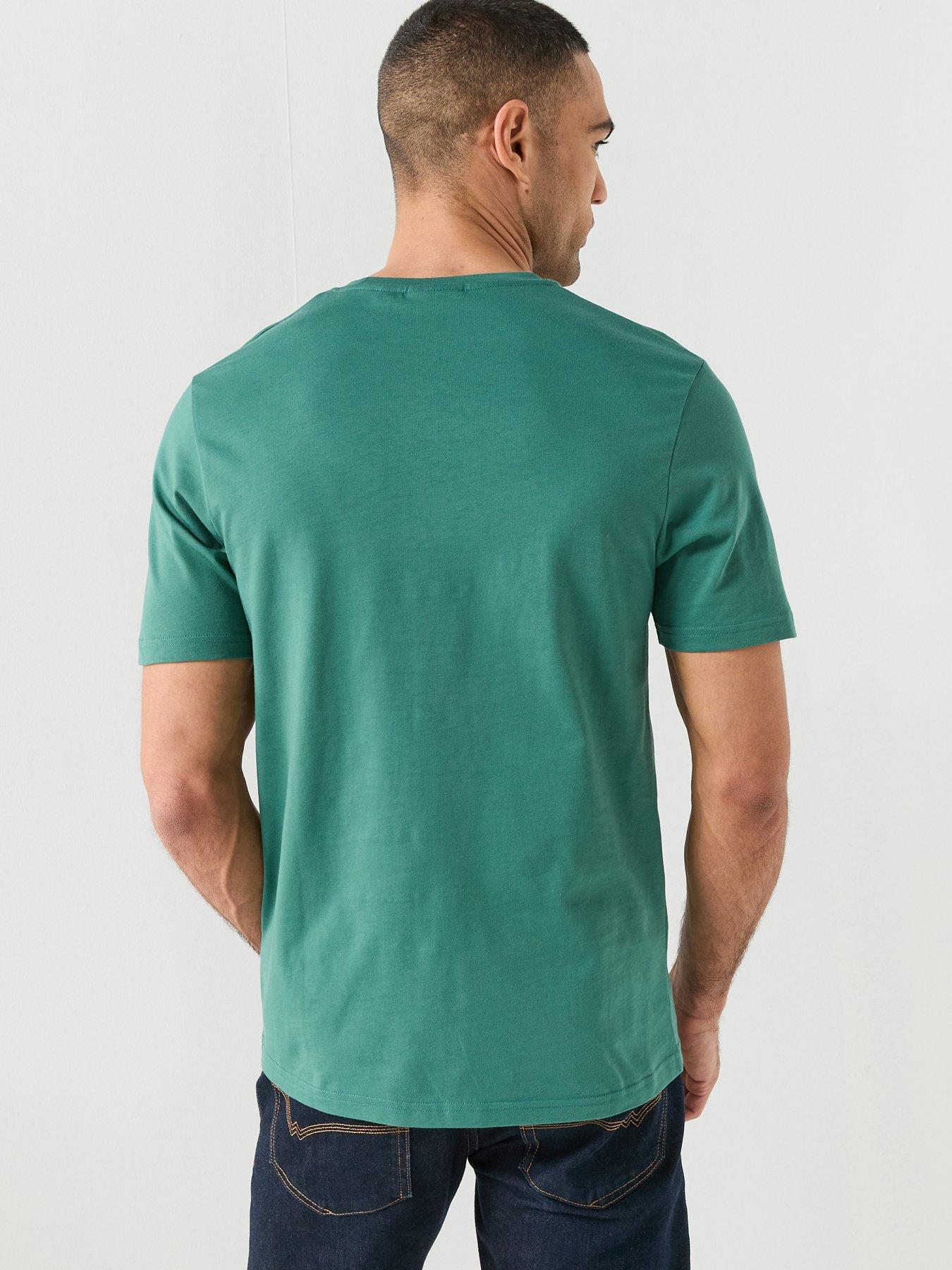 Image 2 of 5 of Lyle & Scott Essentials Plain T-Shirt - Green