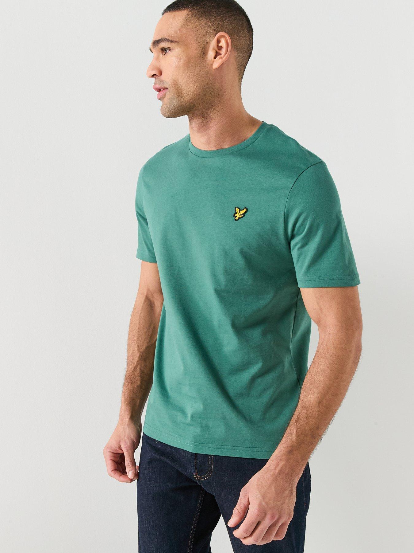 Image 5 of 5 of Lyle & Scott Essentials Plain T-Shirt - Green