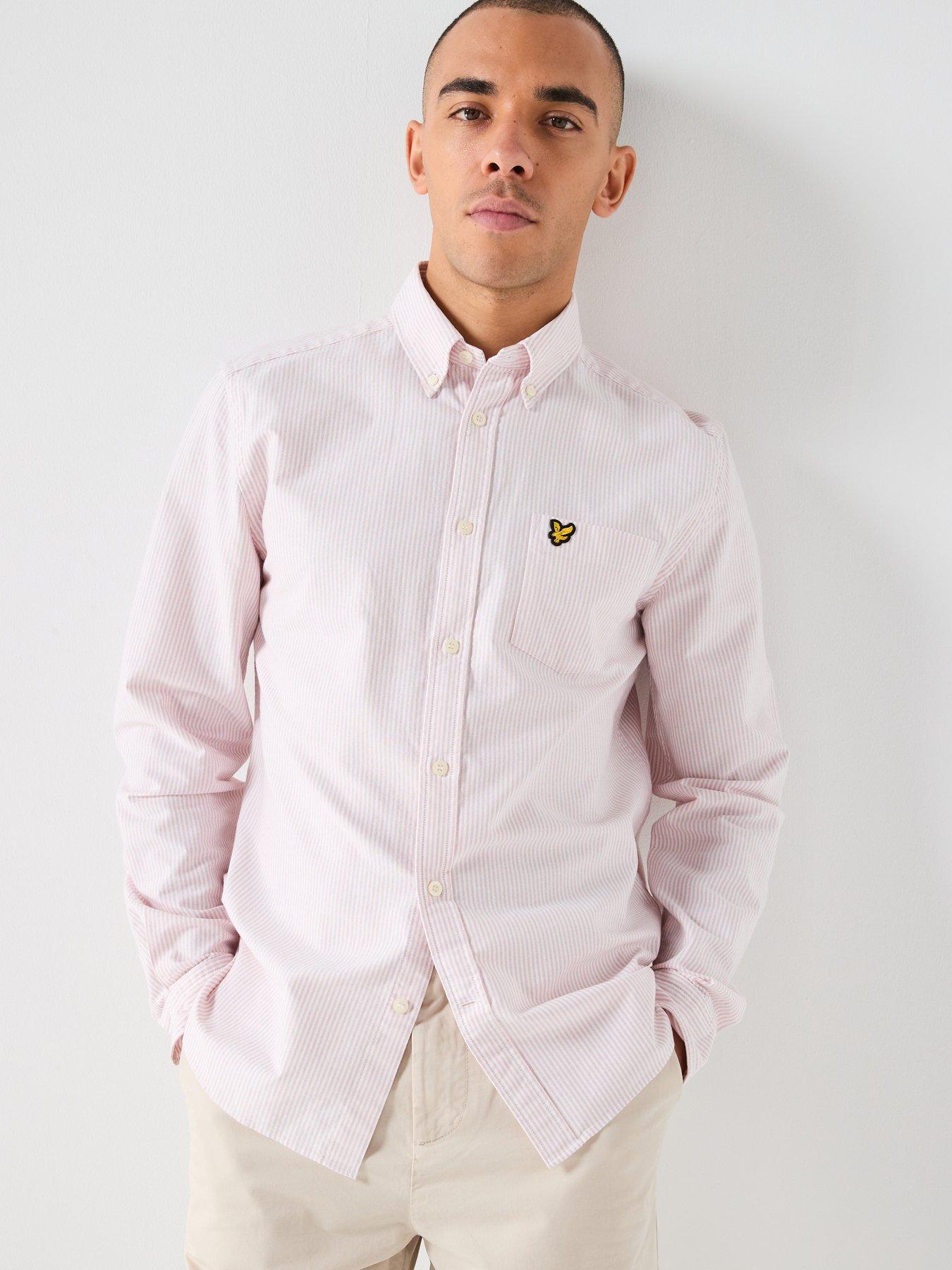 Lyle & Scott Stripe Oxford Shirt - Pink