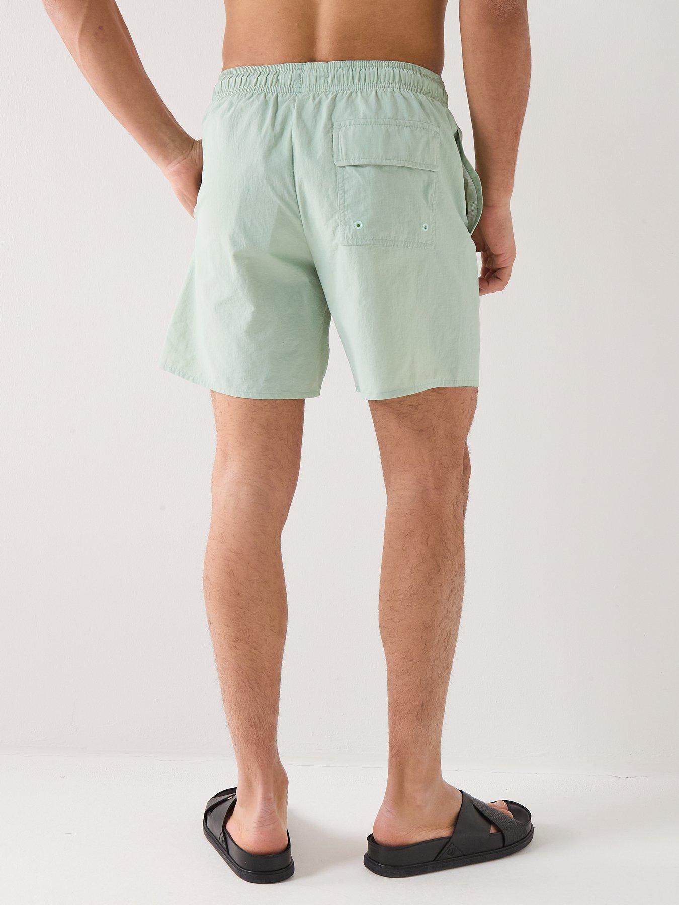 Image 2 of 4 of Lyle & Scott Plain Swim Shorts - Green