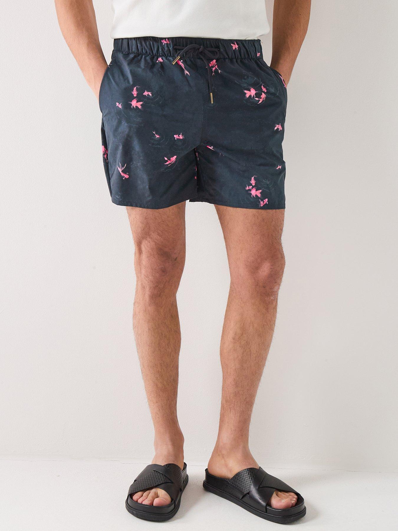 Lyle & Scott Goldfish Resort Swim Shorts - Navy