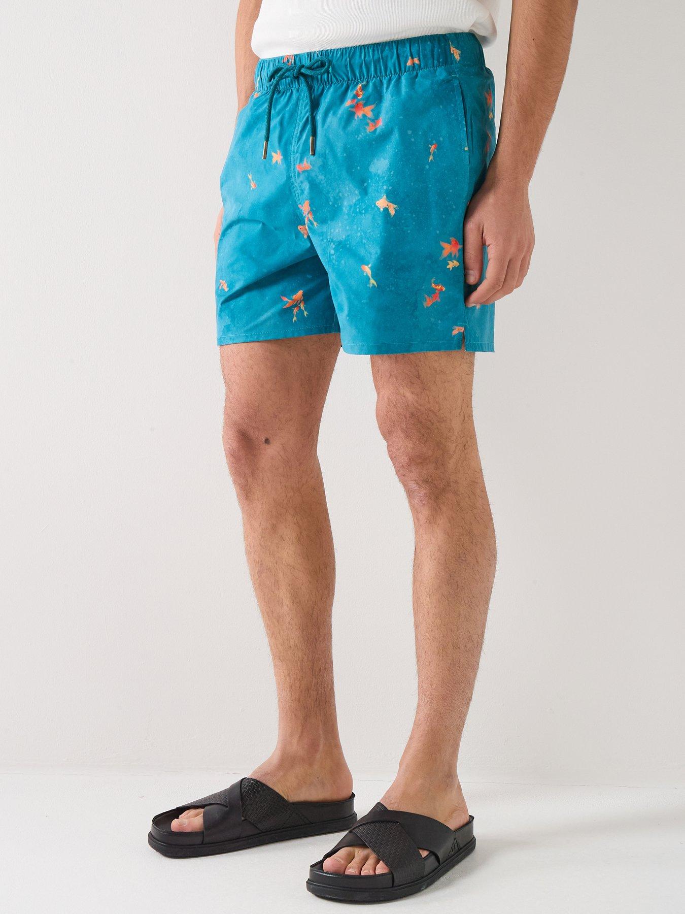 Lyle & Scott Goldfish Resort Swim Shorts - Teal