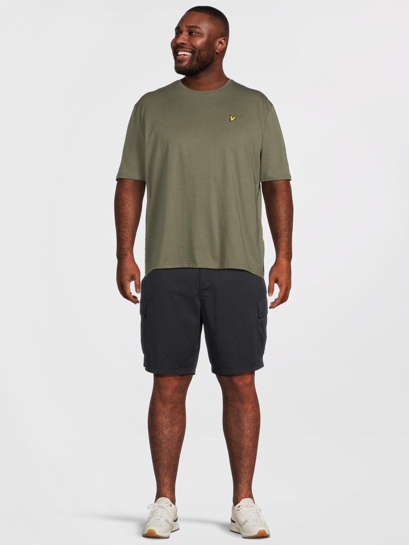 Image 3 of 5 of Lyle & Scott Big Tall Cargo Shorts - Black