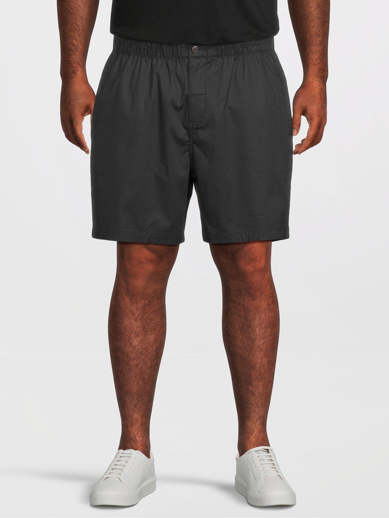 Image 1 of 5 of Lyle & Scott Big &amp; Tall Everyday Bermuda Shorts - Black
