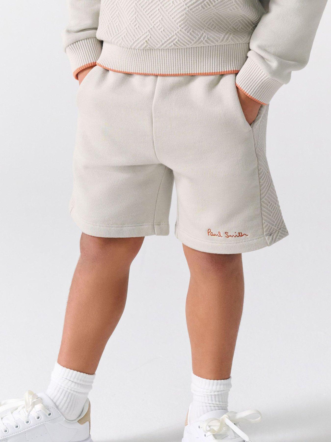 Image 5 of 5 of Paul Smith Junior Younger Boys Textured Sweatshirt Set - Beige