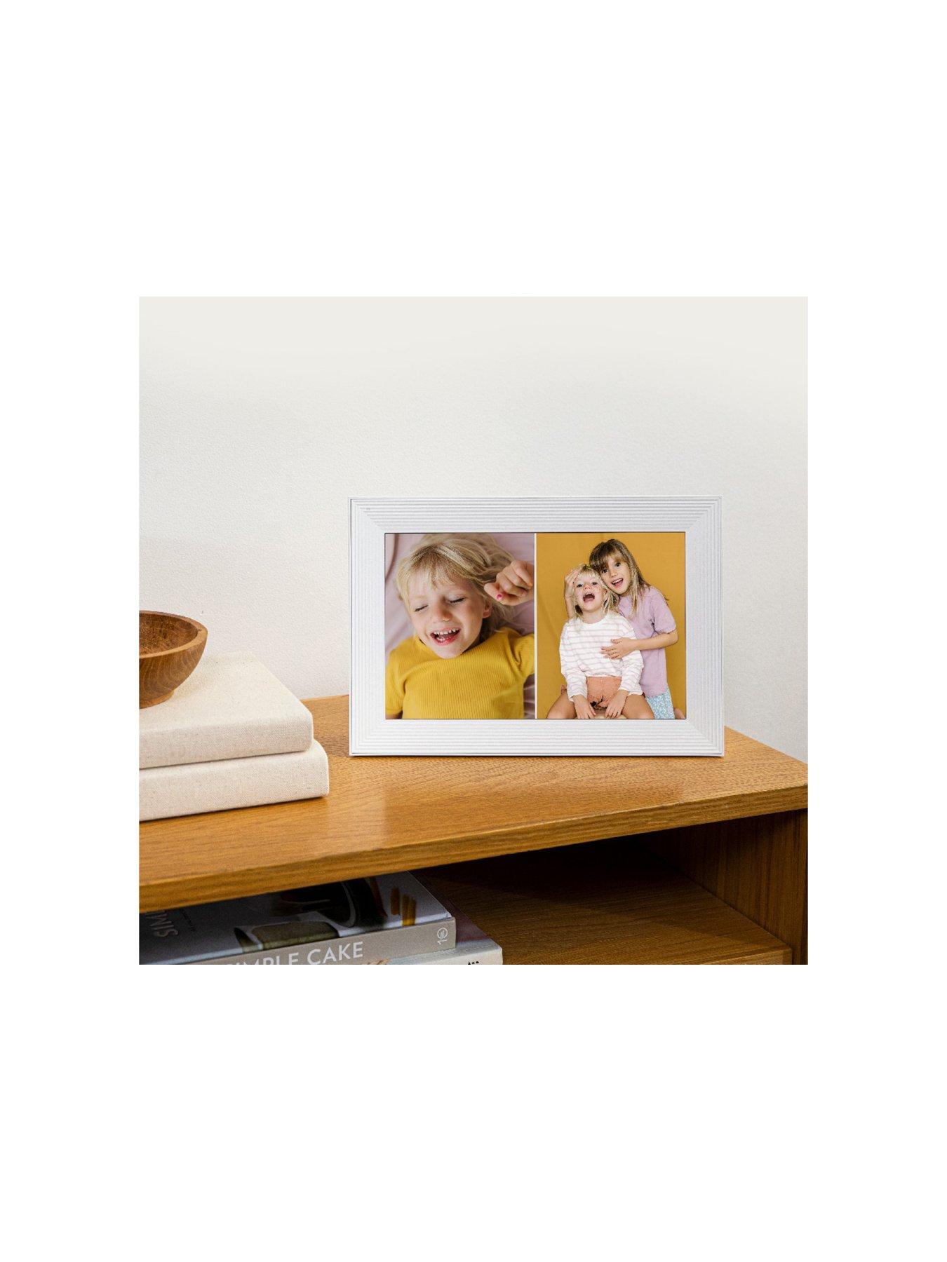 Image 6 of 7 of Aura Carver Digital Photo Frame - Sea Salt