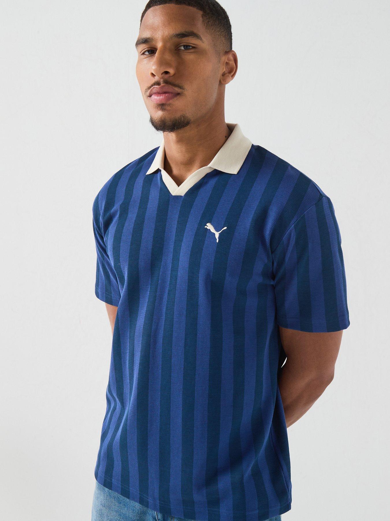 Puma Mens Class Relaxed Pinnacle Polo - Blue