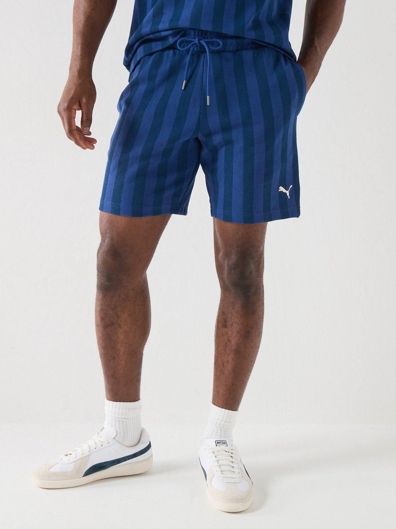  image of puma-mens-class-8-shorts-blue