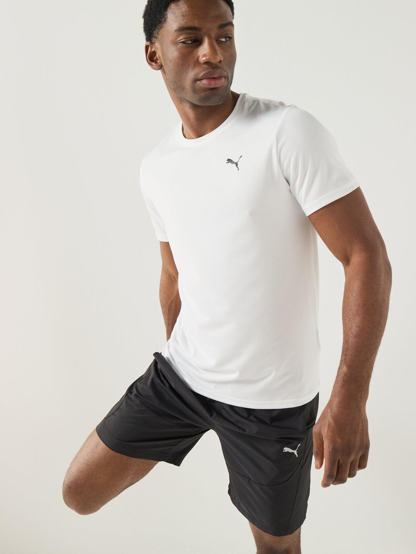  image of puma-mens-tech-woven-cargo-shorts-black