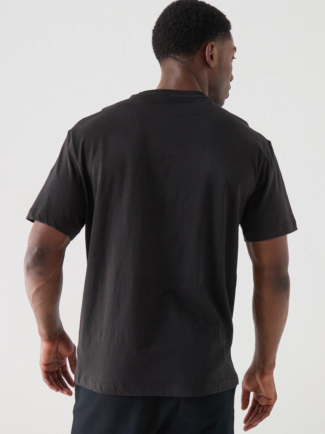 Image 2 of 5 of Puma Mens Tech Relaxed Graphic T-Shirt - Black
