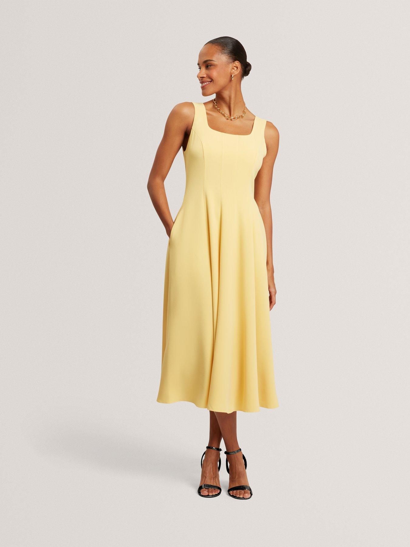 Ted Baker Panelled Midi Dress