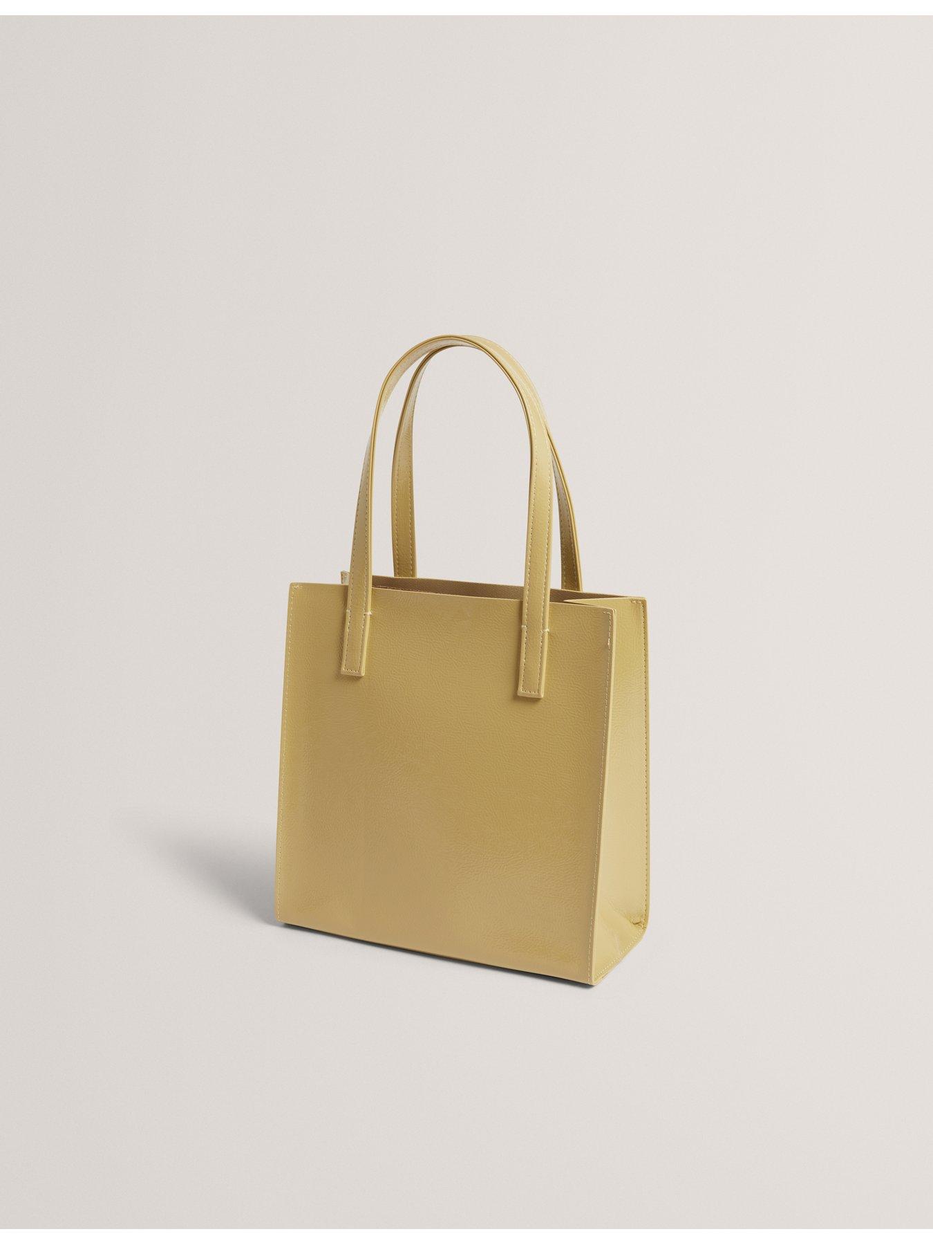 Image 3 of 4 of Ted Baker Crinkle Large Icon Bag - Yellow